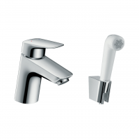 Смеситель для раковины HansGrohe Logis с гигиеническим душем