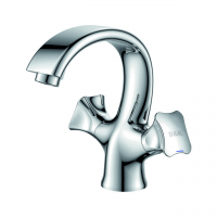 Смеситель для раковины c двумя рукоятками