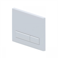 Клавиша для системы скрытой установки унитаза, глянц.бел., прямоуг (WP1400) АниПласт